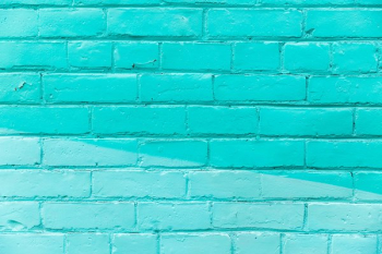 Turquoise Brick Wall Texture Turquoise Brick Wall Texture