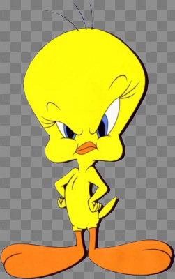 Tweety Mad (PNG) | Official PSDs