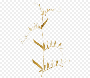 Twig Leaf Gold Tree - Leaf Twig Leaf Gold Tree - Leaf