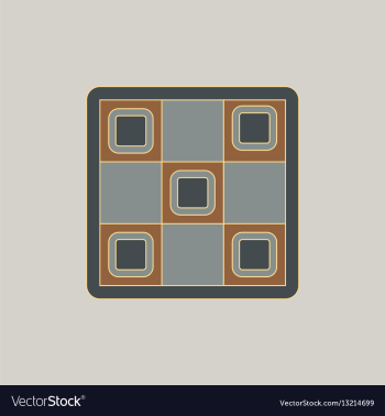Twister game party board game vector image Twister game party board game vector image