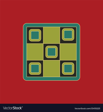 Twister game party board game vector image Twister game party board game vector image