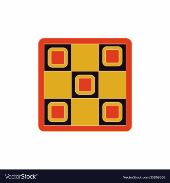 Twister game party board game vector image Twister game party board game vector image