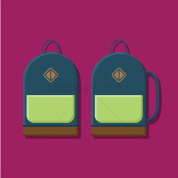 Two backpacks Two backpacks