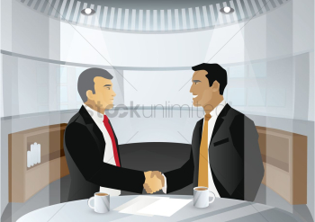 Two businessmen shaking hands Two businessmen shaking hands