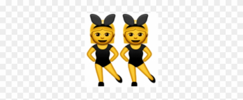 Two Dancing Girl Emoji Two Dancing Girl Emoji