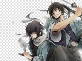Two male anime characters transparent background PNG clipart Two male anime characters transparent background PNG clipart