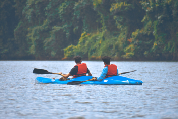 Two Men In Kayak Two Men In Kayak