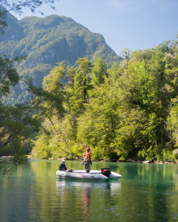 Two People on Boat Two People on Boat