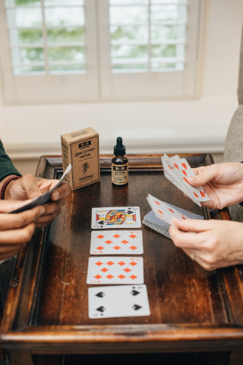 Two Person Playing Cards Two Person Playing Cards
