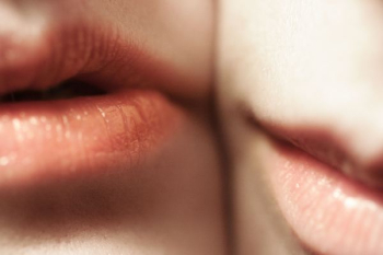 two person's lips two person's lips