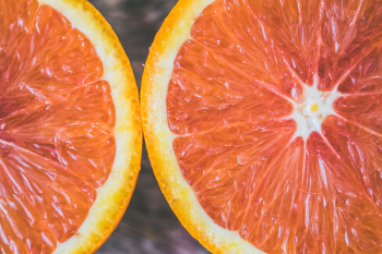 Two Sliced Citrus Fruits Two Sliced Citrus Fruits