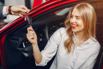 Two stylish woman in a car salon Free Photo Two stylish woman in a car salon Free Photo