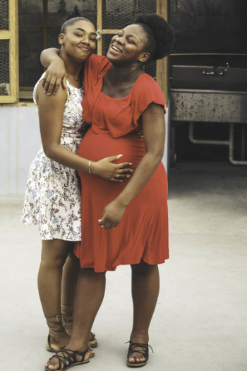 Two Women Hugging Each Other Two Women Hugging Each Other
