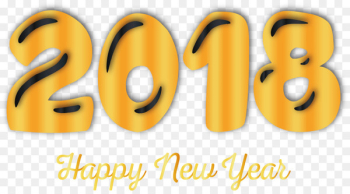 Typeface Typography - Golden 2018 art word Typeface Typography - Golden 2018 art word
