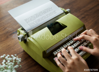 Typewriter for writer Typewriter for writer