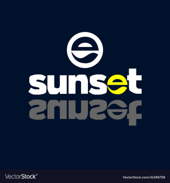 typography logo type sunset art typography logo type sunset art