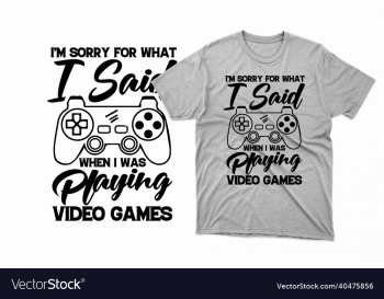typography svg gaming t shirt design typography svg gaming t shirt design