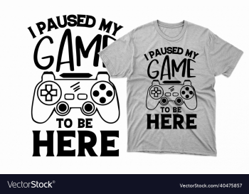 typography svg gaming t shirt design typography svg gaming t shirt design