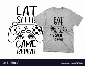 typography svg gaming t shirt design typography svg gaming t shirt design