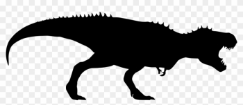 Tyrannosaurus Rex Dinosaur Silhouette Svg Png Icon - T Rex Silhouette Svg