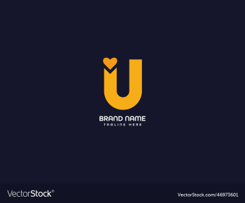 u letter logo u letter logo