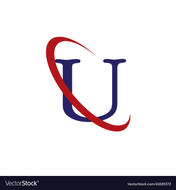 u letter logo template u letter logo template