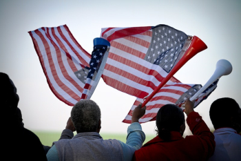 U.S. Embassy Pretoria Staff Fans | Free Photo - rawpixel