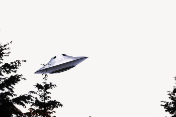 UFO border collage element, off white | Free PSD - rawpixel UFO border collage element, off white | Free PSD - rawpixel