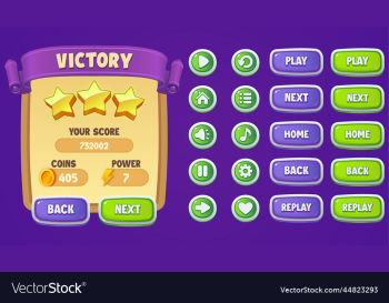 ui kit for casual games