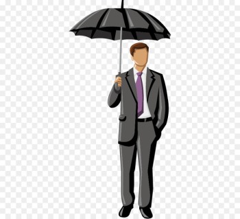 Umbrella Illustration - Creative business people Umbrella Illustration - Creative business people