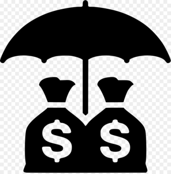 Umbrella insurance Life insurance Liability insurance Total permanent disability insurance - investment pictogram 