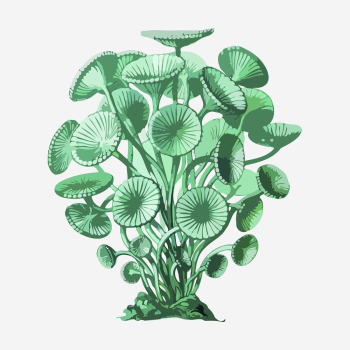 Underwater algae hand drawn illustration. | Free Photo - rawpixel Underwater algae hand drawn illustration. | Free Photo - rawpixel