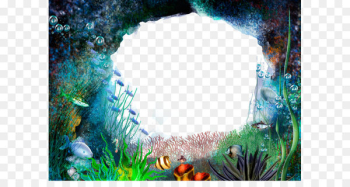 Underwater - Frame material Underwater World Underwater - Frame material Underwater World