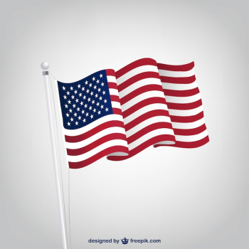 undulating american flag undulating american flag