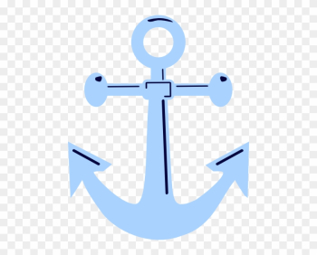 Unfinished Anchor Clip Art - Baby Anchor Clipart