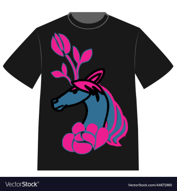 unicorn art t-shirt design