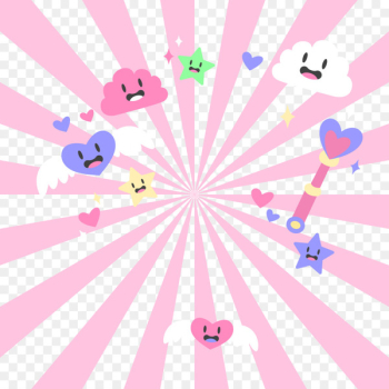 Unicorn Cartoon Euclidean vector - Pink cartoon mother and child background decoration 