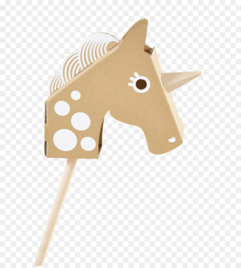 Unicorn Child cardboard Toy Horse - unicorn Unicorn Child cardboard Toy Horse - unicorn