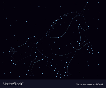 unicorn constellation starry space
