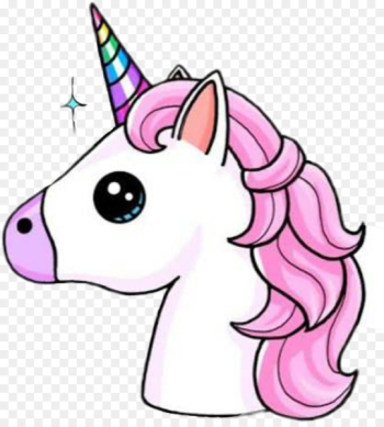 Unicorn horn Drawing Kavaii Sticker - unicornio Unicorn horn Drawing Kavaii Sticker - unicornio