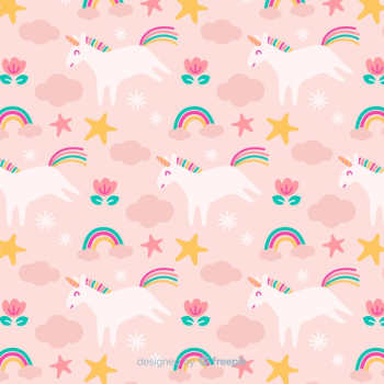 Unicorn patter Unicorn patter