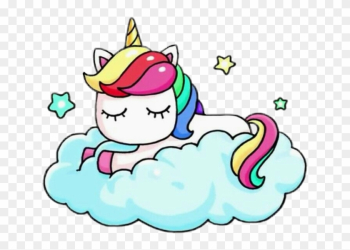 Unicorn Sleep Cloud Rainbow Kawaii - Easy Kawaii Unicorn Draw Unicorn Sleep Cloud Rainbow Kawaii - Easy Kawaii Unicorn Draw