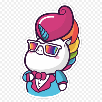 Unicorn Sticker Supporter Mug Telegram - unicornio Unicorn Sticker Supporter Mug Telegram - unicornio