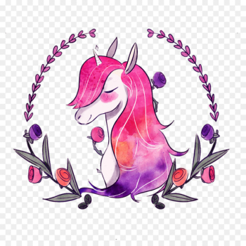 Unicorn Valley Paper Drawing Image - unicorn 