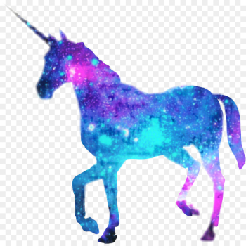 Unicorn, Winged Unicorn, Horn, Purple PNG