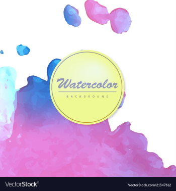 Unique background watercolor textures vector image Unique background watercolor textures vector image