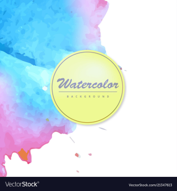 Unique background watercolor textures vector image Unique background watercolor textures vector image