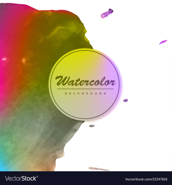 Unique background watercolor textures vector image Unique background watercolor textures vector image