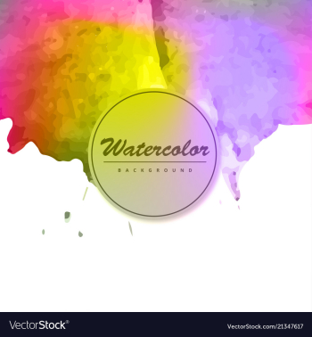Unique background watercolor textures vector image Unique background watercolor textures vector image