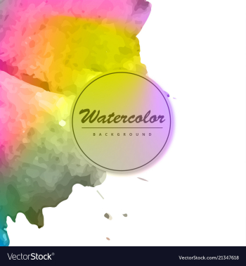 Unique background watercolor textures vector image Unique background watercolor textures vector image